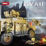 Afobrick WOMA C0843 Mine-resistant ambush-protected vehicle, view 2