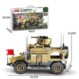 Afobrick WOMA C0843 Mine-resistant ambush-protected vehicle, view 4