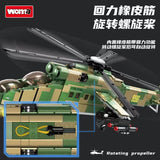 Afobrick WOMA C0896 Mi 24 Armed Helicopter, view 5