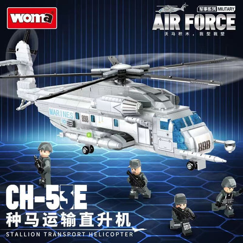 Afobrick WOMA C0898 CH53E Stallion Transport Helicopter