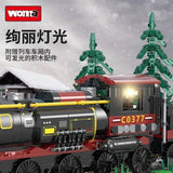 Afobrick WOMA C0377 Snow Country Train, view 3
