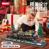 Afobrick WOMA C0377 Snow Country Train, view 4