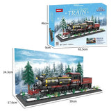 Afobrick WOMA C0377 Snow Country Train, view 5