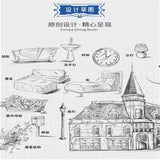 Afobrick XINGBAO XB-01007 Europa Dining Room, view 6