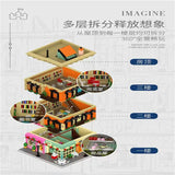 Afobrick XINGBAO XB-01009 Europa Grocery Store, view 5