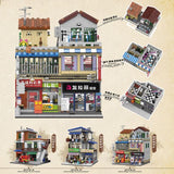 Afobrick XINGBAO XB-01038 Urban Village Barber Shop, view 2