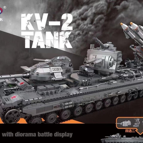 Afobrick XINGBAO XB-06006 KV-2 Tank