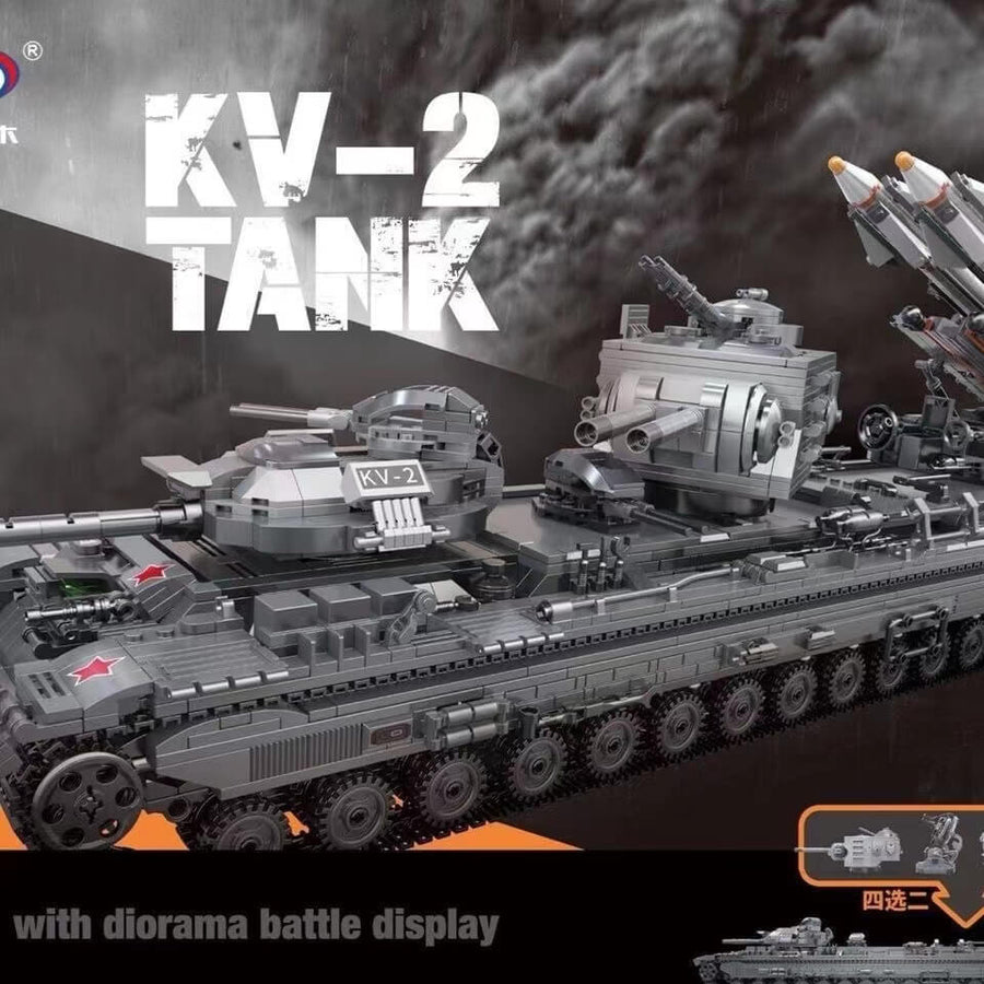 Afobrick XINGBAO XB-06006 KV-2 Tank