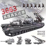 Afobrick XINGBAO XB-06006 KV-2 Tank, view 3