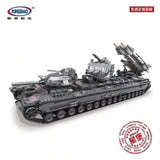 Afobrick XINGBAO XB-06006 KV-2 Tank, view 4