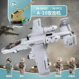 Afobrick XINGBAO XB-06022 A10 attack aircraft, view 5