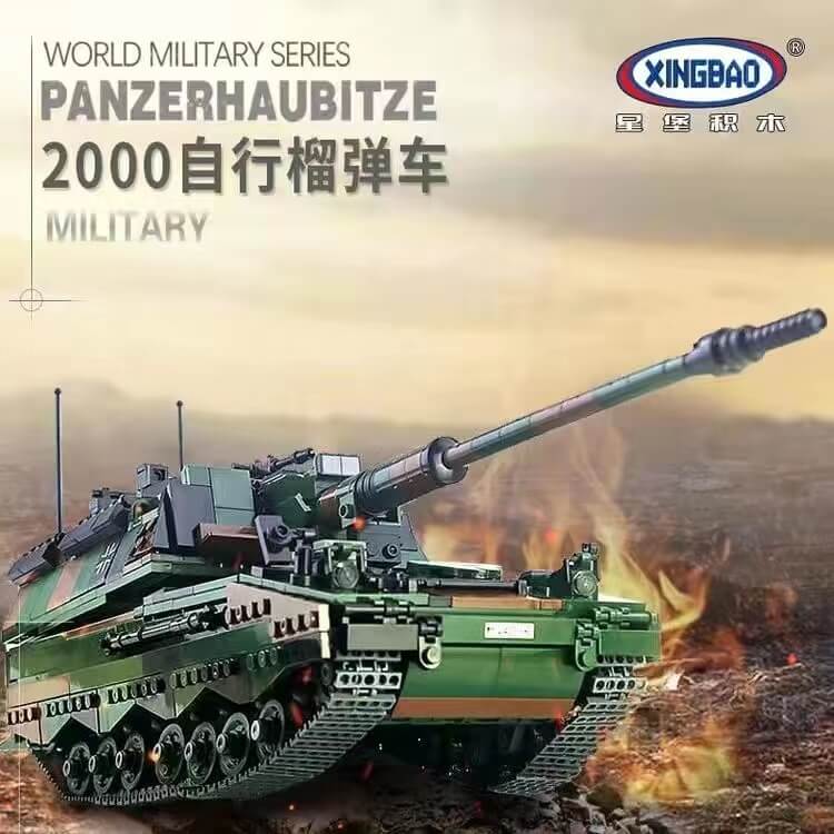 Afobrick XINGBAO XB-06047 Panzerhaubitze 2000