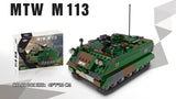 Afobrick XINGBAO XB-06050 M113 armored transport vehicle, view 3