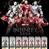 Afobrick XJ BLOCK Iron Man 7cm Assembled Figures, view 2