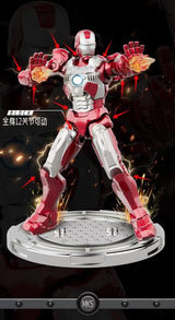 Afobrick XJ BLOCK Iron Man 7cm Assembled Figures, view 4