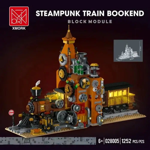 Afobrick XMORK 028005 Steampunk Bookends