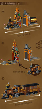 Afobrick XMORK 028005 Steampunk Bookends, view 4