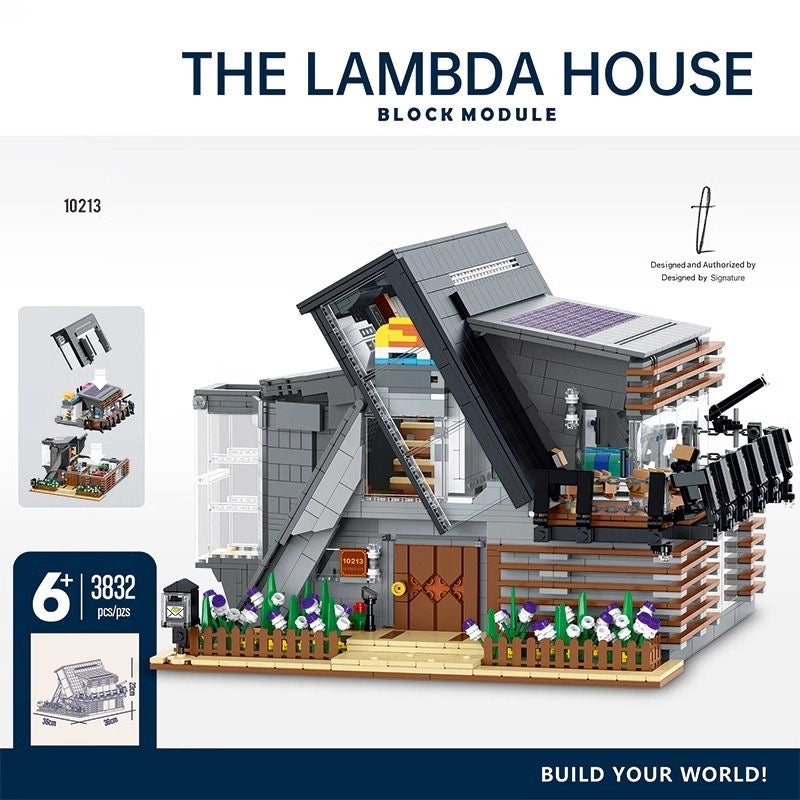 Afobrick XMORK 10213 The Lambda House