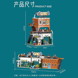 Afobrick Xmork 20203 Cities Repair Shop, view 6
