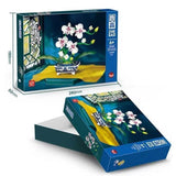 Afobrick ZHEGAO 00388 Orchid Bonsai Mini Brick, view 3