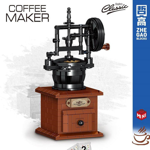 Afobrick ZHEGAO 00984 Retro Classic Coffee Maker mini brick 467pcs