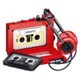 Afobrick ZHEGAO 00989 Retro Classic Tape Recorder mini brick 457pcs, view 4