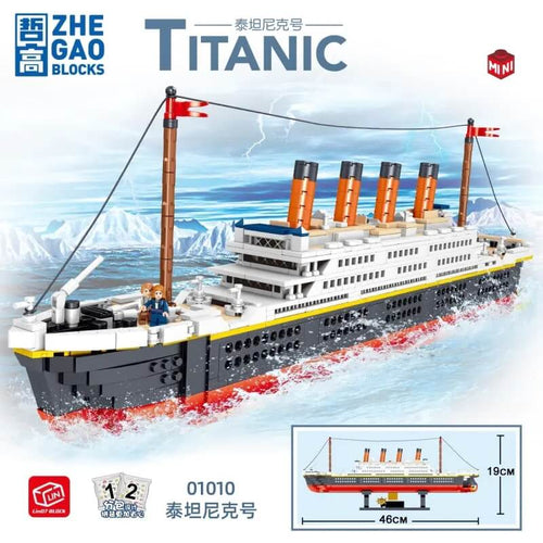 Afobrick ZHEGAO 01010 Titanic MINI BRICK 1288pcs