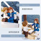 Afobrick ZHEGAO 01010 Titanic MINI BRICK 1288pcs, view 5