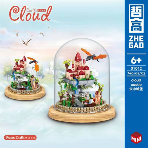 Afobrick ZHEGAO 01012 Cloud Castle MINI BRICK 746pcs