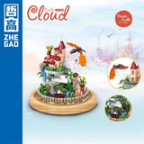 Afobrick ZHEGAO 01012 Cloud Castle MINI BRICK 746pcs, view 2