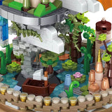 Afobrick ZHEGAO 01012 Cloud Castle MINI BRICK 746pcs, view 5