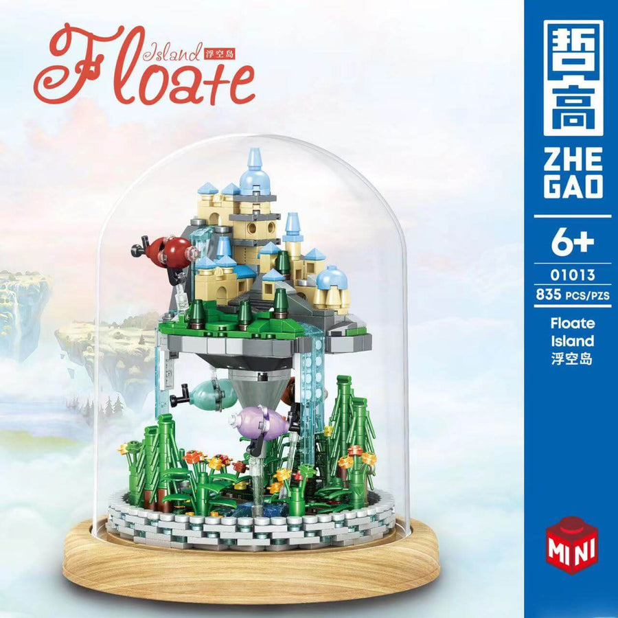 Afobrick ZHEGAO 01013 Float Island Mini brick