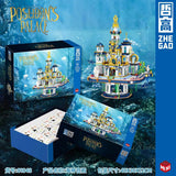 Afobrick Zhegao 01048 Poseidon Palace Mini Brick, view 3