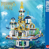 Afobrick Zhegao 01048 Poseidon Palace Mini Brick, view 4