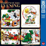 Afobrick ZHEGAO 01052 Christmas Eve Mini Brick, view 2