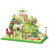 Afobrick ZHEGAO 612002 Sprout Bear Sunshine Botanical Garden Mini Brick, view 2