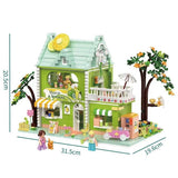 Afobrick ZHEGAO 612003 Lime Tea Shop Mini Brick, view 2