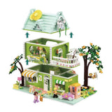 Afobrick ZHEGAO 612003 Lime Tea Shop Mini Brick, view 3