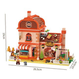 Afobrick ZHEGAO 612004 Chocolate Workshop Mini Brick, view 3