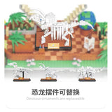 Afobrick ZHEGAO 613000 Dinosaur Museum Mini Brick, view 3