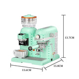 Afobrick Zhegao 663008 Coffee Machine Mini Brick, view 4