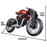 Afobrick ZHEGAO Chilong motorcycle, view 5