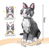 Afobrick ZHEGAO Cute Cat Mini Brick, view 2