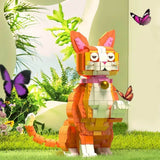Afobrick ZHEGAO Cute Cat Mini Brick, view 6