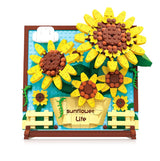 Afobrick ZHEGAO DZ1013 Painting Sunflower Life Mini Brick, view 2