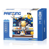 Afobrick ZHEGAO DZ1014 Painting Space Exploration Mini Brick, view 2