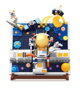 Afobrick ZHEGAO DZ1014 Painting Space Exploration Mini Brick, view 3