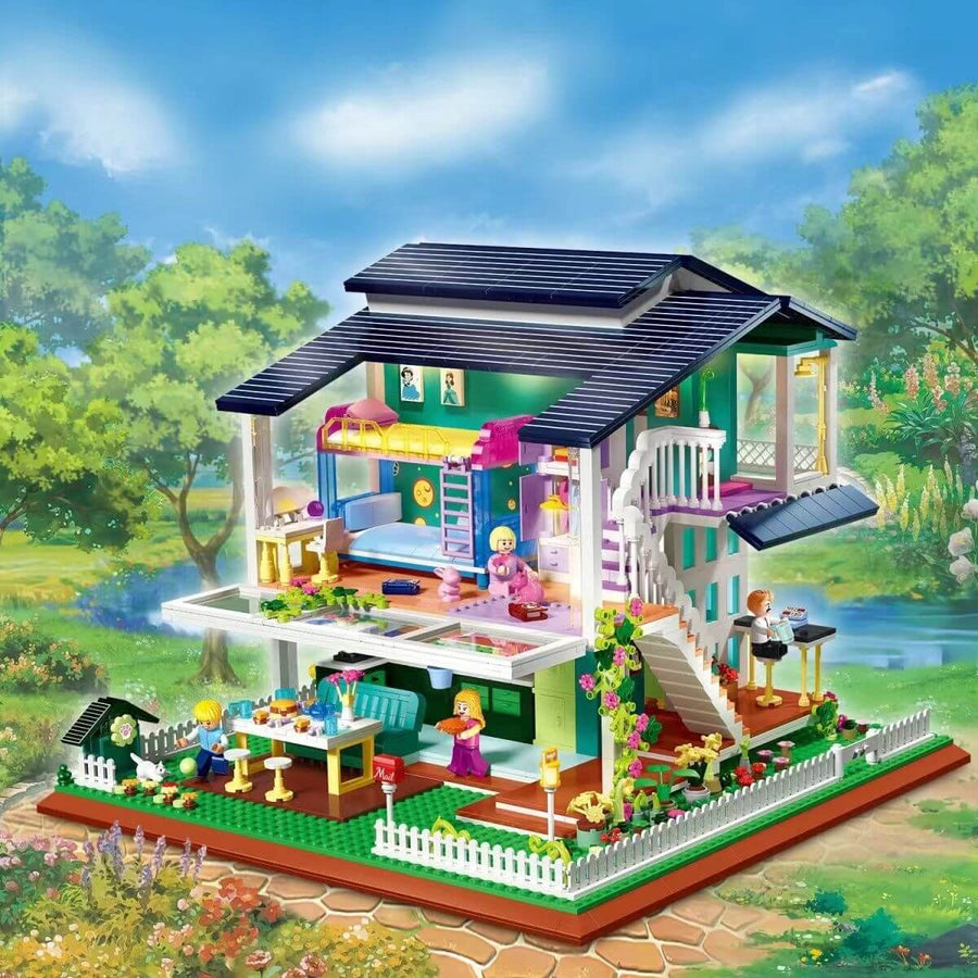 Afobrick Zhegao DZ6110 Sunshine Villa Mini Brick