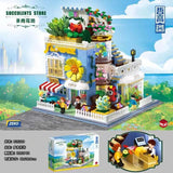 Afobrick ZHEGAO DZ6120 Succulents Store, view 4