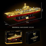 Afobrick Zhegao GZ8888A Golden aircraft carrier Fujian, view 3